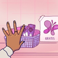 Menstruatie uitgiftepunt