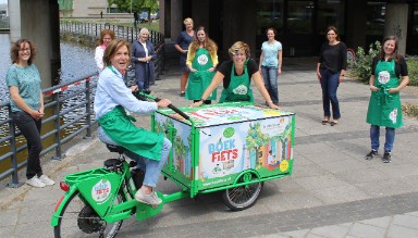 de boekfiets in Zeeuws-Vlaanderen